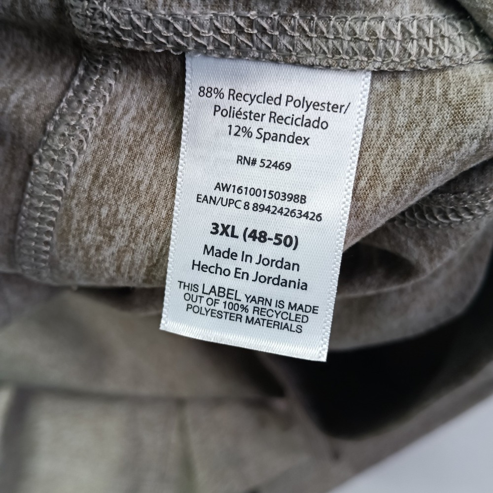 2 Athletic Works Men's Buttercore Shorts Size 2XL XXL Taupe 8" Inseam NWT - Picture 5 of 11